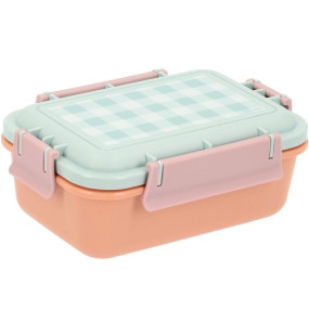 Lancheira Bento Stripes Apricot